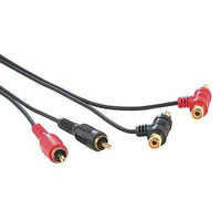 Hama Audio-connecting Cable 2 Cinch-St-2Cinch St. T-connection, 1.5 m (00043202)